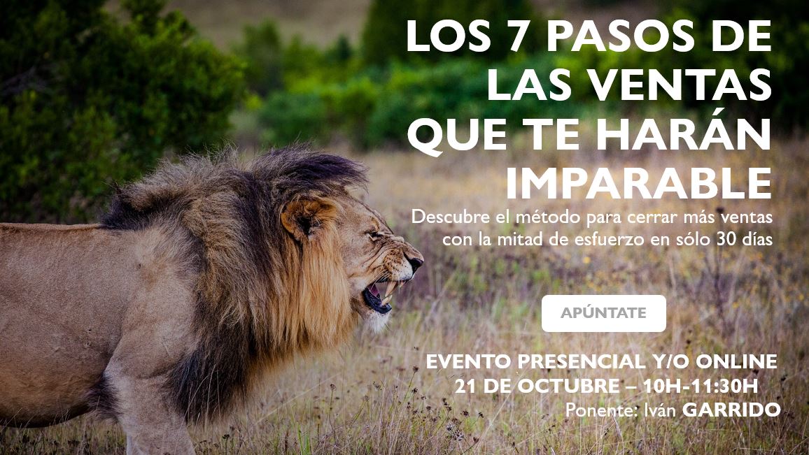 Evento: Los 7 pasos de las ventas que te harán imparables - FCA Consulting